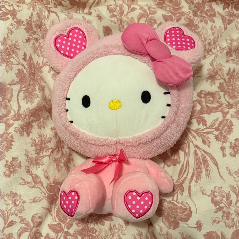 Hello Kitty Pink Heart Plush